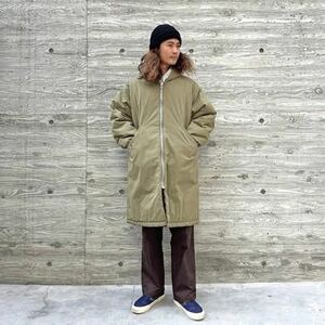 STANDARDCALIFORNIA/スタンダードカリフォルニア SD Reversible Army Hood Coat Olive XLリバーシブル モッズパーカー 新品未使用