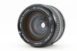 ★極上品★ミノルタ MC W.ROKKOR-SG 28mm F3.5★　L4052＃100