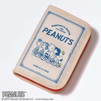 ☆SNOOPY☆ブック型じゃばら貴重品ケースGLOW グロー 2022年9月号付録【新品・未使用品】