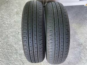 ☆新車装着タイヤ ブリヂストンエコピアEP150 155/65R14中古品２本☆