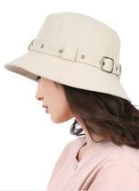 帽子 (F552) レディース 春夏 ハット 紫外線カット 帽子 おしゃれ 春 夏 秋 女性 ママ ミセス_画像4