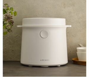 LOCABO ロカボ糖質カット炊飯器 ホワイト JM-C20E-W