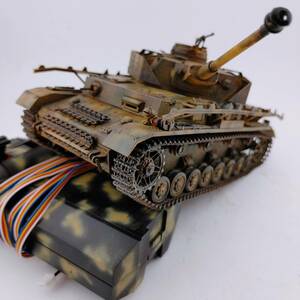 タミヤ1/35　4号戦車Ｊ型　リモコン可動化