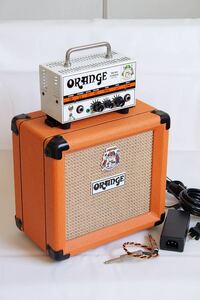 ★ORANGE MICRO TERROR ギターアンプ オレンジ マイクロテラー ヘッド&キャビネットセット 12AX7真空管