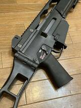 WE G36C ガスブローバック リアル刻印 予備マガジン付_画像4