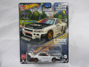 ホットウィール LBWK 日産 スカイライン スーパーシルエット LB-ER34 ホワイト HotWheels SKYLINE