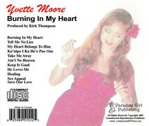 Mellow Hawaii, サイン入り Yvette Moore/Burning In My Heart_画像2