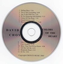 Mellow Hawaii, David Choy/Colors Of The Heart_画像3