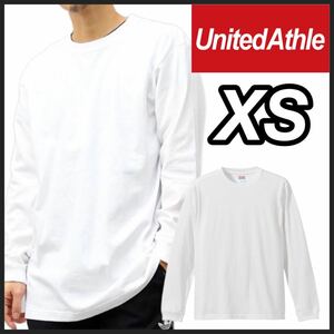  new goods united a attrition plain long sleeve T shirt long T unisex white white XS