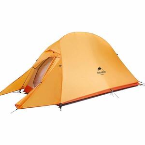 ◆naturehike cloud up 2X 2人用テント オレンジ 未使用品◆ツーリング コンパクト