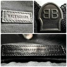 【極美品】 BALENCIAGA ボディバッグ エクスプローラー ベルトバッグ ロゴ 本革 ブラック 黒 1スタ ウエストバッグ バレンシアガ_画像4