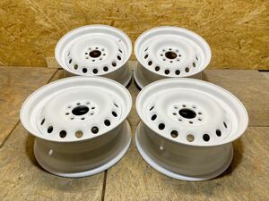 ブリヂストン スーパーラップ 14×6J+38 PCD 100 4H ロードスター シビック ストーリア アルト ラパン ヴィヴィオ 軽量 TE37 CE28