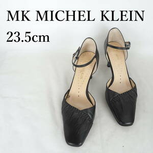 MK2787*MK MICHEL KLEIN*ミッシェルクラン*レディースパンプス*23.5cm*黒*