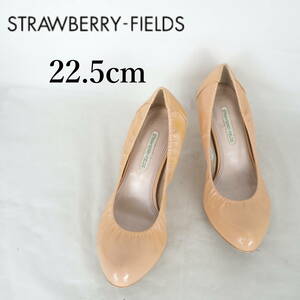 MK2842*STRAWBERRY-FIELDS*ストロベリーフィールズ*レディースパンプス*22.5cm*サーモンピンク