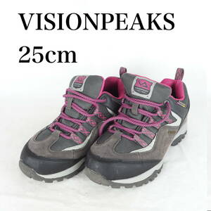 MK3294*VISIONPEAKS*ビジョンピークス*レディーストレッキングシューズ*25cm*グレー