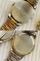 kms03▼腕時計 メンズ レディース ウォッチ SEIKO.CITIZEN 10点おまとめ 未稼働 ジャンク時計▼_画像4