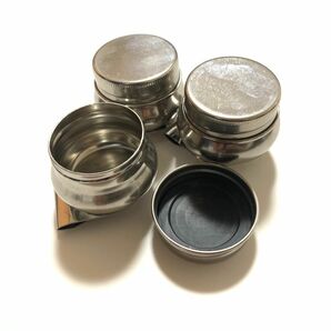 3個セット　油壷 油絵 油彩 油壺 筆洗器 油つぼ 筆洗器 蓋付き 漏れ防止