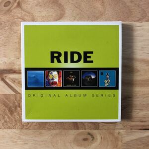 初期オリジナル5作品完全収録 RIDE/ORIGINAL ALBUM SERIES 5CD BOX[スリーヴケース:紙ジャケット仕様:美品です]★ライド NOWHERE TARANTULA