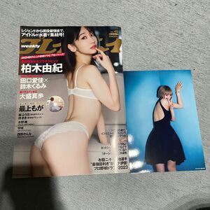 週刊プレイボーイNo.45 最上もがの生写真付き　柏木由紀　田口愛佳　鈴木くるみ　大盛真歩　森ふう花　柊きき　水野瞳　宇咲西野