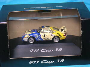  Porsche special order 1/87 911 Carrera cup 3.8Ver.964 Herpa antique 