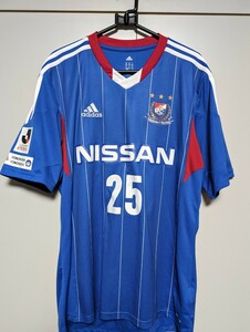 【USED】adidas 横浜F・マリノス　2013ホームユニフォーム　25 SHUNSUKE サイズO 