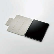 エレコム iPad Pro 11インチ ケース カバー 手帳 フラップ スリム 薄型 軽量 マグネット ブラック TB-A21PMWVPFBK 4549550208857　_画像5