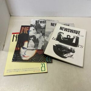 N11★NEWSWAVE ニューズウェイヴ VOL.12、16、17、21、23 不揃い5冊セット ミックジャガー ワンダースタッフ アラーム 231110