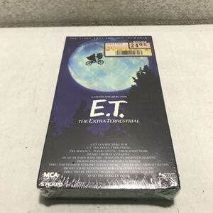 ◎L28 ビデオテープ　VHS 洋版　E.T. THE EXTRA-TERRESTRIAL / A STEVEN SPIELBERG FILM 未開封品　 ◎231128 