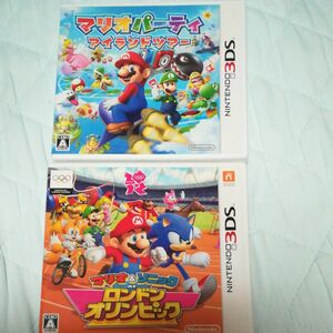 【3DS】 マリオパーティ アイランドツアー&マリオ&ソニックATロンドンオリンピック　2本セット