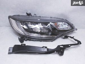 点灯OK!! ホンダ 純正 GK3 フィット 後期 LED ヘッドライト ライト 右 右側 運転席側 STANLEY W3674 打刻N2 ブラケット付 即納 棚R-1