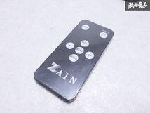 保証付 ZAIN ザイン 汎用品 TFT LCD カラーモニター サンバイザー モニター 左右セット リモコン付 即納 棚N-2_画像2