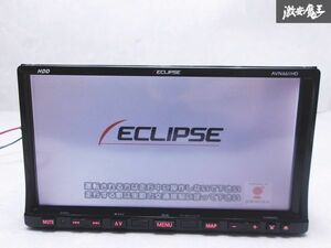 保証付 ECLIPSE イクリプス AVN661HD HDD ナビ カーナビ CD DVD 地図データ2011年 フルセグ Bluetooth 即納 棚N-1