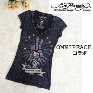 【超希少】Ed Hardy×OMNIPEACE コラボTシャツ エドハーディー