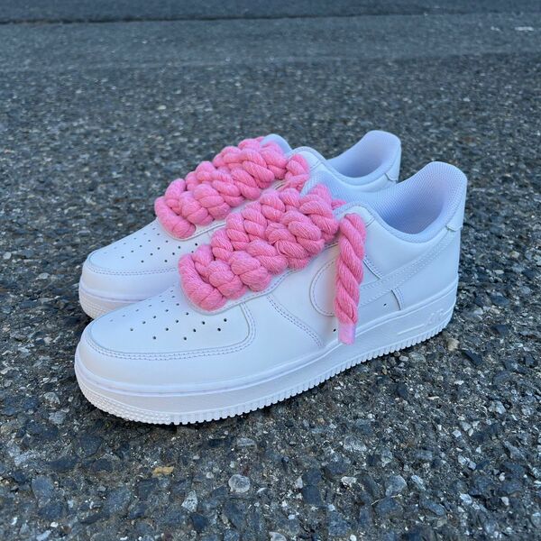 NIKE AIR FORCE1 ロープカスタムスニーカー