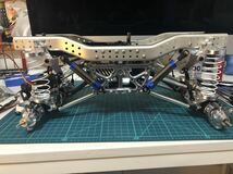 タミヤ　CR-01 FJ ランドクルーザー OPパーツ満載組み立て済み新品未使用_画像10