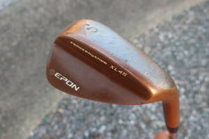 ★売り切り品 !! EPON（エポン） XL45 ウェッジ SW 57° カッパー仕上げ TRUE TEMPER XP115 S200★USED