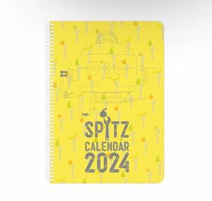 即決! SPITZ (スピッツ) JAMBOREE TOUR 2023 “HIMITSU STUDIO” ★ 2024年カレンダー ノートブックタイプ 未開封新品