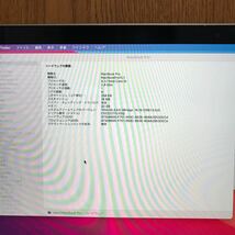 【超美品】Apple MacBook Pro 15.4inch A1990 Corei9 32GB 256GB Radeon Pro 555X 元箱あり【001】_画像5