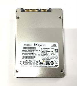 S5112232 SK hynix SATA 512GB SSD 2.5インチ 1点【中古動作品】