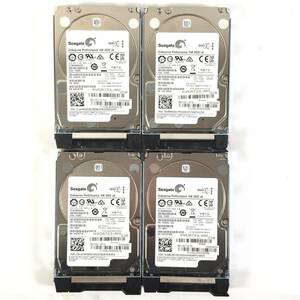 S5111371 Seagate 300GB SAS 10K 2.5インチ NECマウンタ HDD 4点【中古動作品】