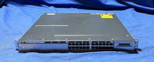 S5112805 CISCO WS-C3750X-24T-S V02 1点 【通電OK、本体のみ】