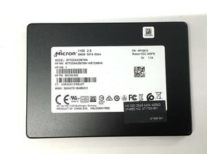 S5111342 Micron SATA 256GB SSD 2.5インチ 1点【中古動作品】