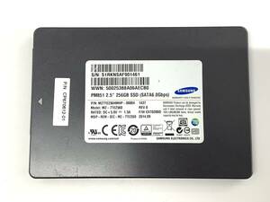 S5112037 SAMSUNG SATA 256GB SSD 2.5インチ　 1点【中古動作品】