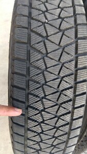 1円スタート！ジムニー用 スタッドレス　175/80R16 ブリヂストンブリザックDM-V2 4本　2015年製造