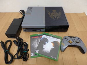 T20-5.11)　XBOX ONE Call of Duty: Advanced Warfare Limited Editionモデル　MODEL-1540　HALO5 & EVOLVE ソフト付き　