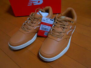  Camel New balance UGC574 golf shoes spike less 27.5cm [ new goods unused * tag attaching ]