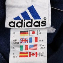 アディダス スウェット 長袖 無地 トップス スポーツウエア メンズ Mサイズ ネイビー adidas_画像3