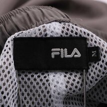 フィラ クロップドパンツ ハーフパンツ 無地 スポーツウエア レディース Mサイズ グレー FILA_画像3