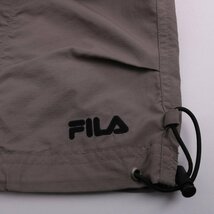 フィラ クロップドパンツ ハーフパンツ 無地 スポーツウエア レディース Mサイズ グレー FILA_画像5