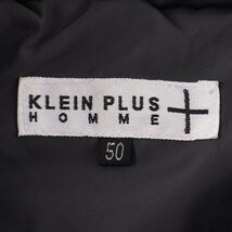 クランプリュス オム 中綿ジャケット フード付 ブルゾン アウター メンズ 50サイズ グレー KLEIN+ HOMME_画像3